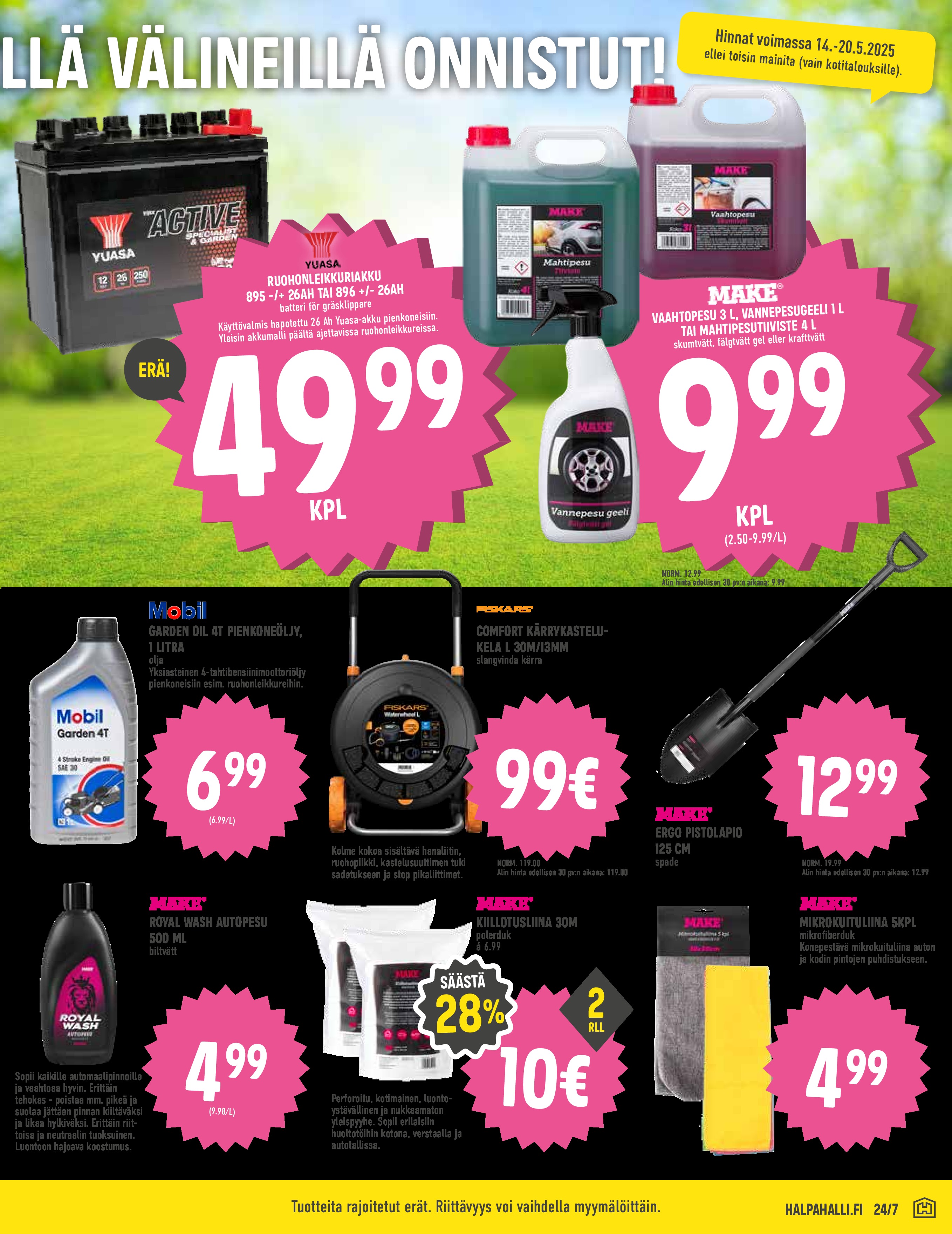 Halpa-Halli HalpaHalli Kesää kohti sivu 9